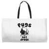 pugs not drugs Weekender Totes