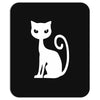 white cat funny Mousepad