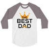 The Best Dad 3/4 Sleeve Shirt