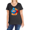 TWITTER MAN Ladies Curvy T-Shirt