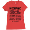 Mechanic Ladies Fitted T-Shirt