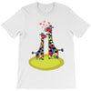 Giraffe Couple T shirts T-Shirt