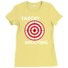 target shooting Ladies Fitted T-Shirt