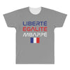 Librate Egalite Mbappe France All Over Men's T-shirt