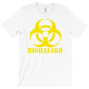 biohazard emo gamer cool rock music T-Shirt