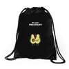 We Are Pregnant Drawstring Bags