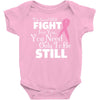 the lord will fight for you, you need only to be still Baby Bodysuit