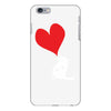 bird love heart animal graph note music party pop art gift iPhone 6/6s Plus Case