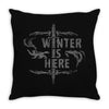 Winter (f78) Throw Pillow