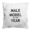 model of the year Throw Pillow