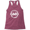 gmo test subject v2 anti gmo soy fruit vegetables Racerback Tank