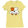 mobbu puppy Ladies Fitted T-Shirt
