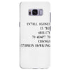 intelligence is the ability to adapt to change Samsung Galaxy S8 Plus Case