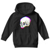 skull glitch Youth Hoodie