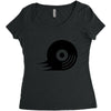 beat jet grind radio yellow Women's Triblend Scoop T-shirt