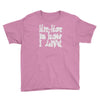 hip hop is how i live Youth Tee