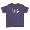 panda flat out with bamboo Youth Tee
