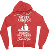 Father and Son Fishing Partners For Life Zipper Hoodie