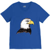 bald eagle V-Neck Tee