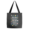 we lose ourselves in books Tote Bags