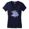 pantsuits and pistols Women's V-Neck T-Shirt