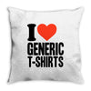 and cats Throw Pillow