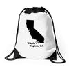 Whale's Vagina CA Drawstring Bags