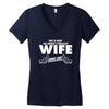 Worlds Greatest Wife Looks Like Women's V-Neck T-Shirt