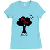 STAY ALIVE FOR ME Ladies Fitted T-Shirt