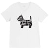 dog lover V-Neck Tee