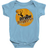 down rowdy the dog Baby Onesie