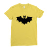 black bad Ladies Fitted T-Shirt