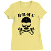 brmc skull Ladies Fitted T-Shirt