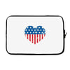 usa flag 2 Laptop sleeve