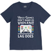 i love video games. V-Neck Tee