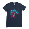 breaking bear Ladies Fitted T-Shirt