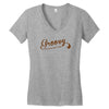 the guy with the gun Women's V-Neck T-Shirt