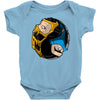 fire and ice Baby Onesie
