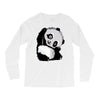 happy panda Long Sleeve Shirts