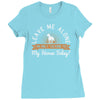leave me talking to my horse today Ladies Fitted T-Shirt