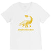 ankylosaurus dinosaur V-Neck Tee