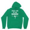 meet me at the barre ballet shoes funny Hoodie