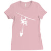 uh 1 huey air attack helicopter vinyl decal fire fighting cdf usfs Ladies Fitted T-Shirt