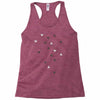 DOWN UP / scandi white / warm grey / flax / lavender Racerback Tank
