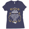 i am an aries Ladies Fitted T-Shirt