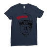 horror werewolf Ladies Fitted T-Shirt