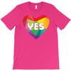 Yes Lgbt Heart T-Shirt
