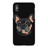blue and tan frenchie iPhoneX