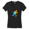 Portal Man Women's V-Neck T-Shirt
