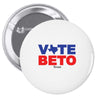 vote beto texas Pin-back button